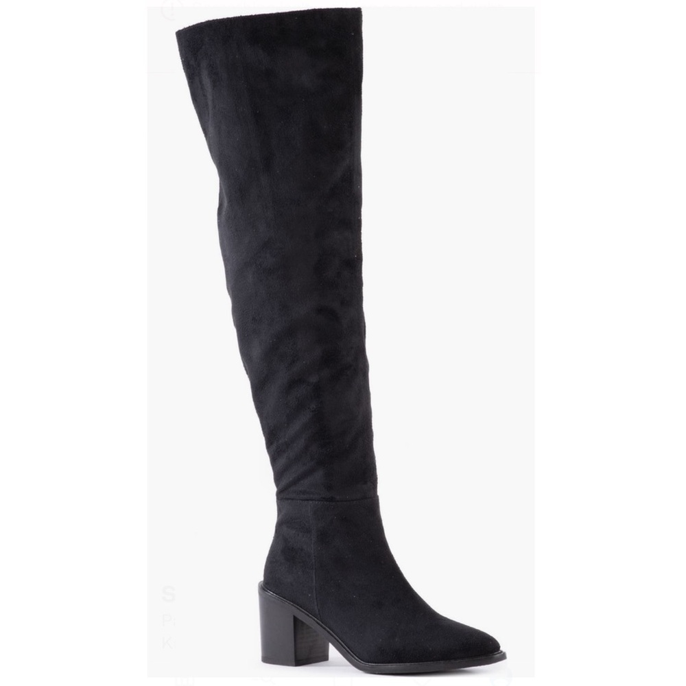 NEW Seychelles Black Over the Knee Boots
